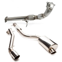3in Turbo Back Exhaust - Stainless (Mazda 3 07-09)