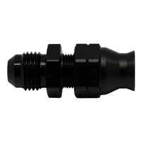6AN to 5/16 Hardline Compression Adapter Anodized Matte Black