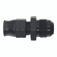 8AN to 3/8 Hardline Compression Adapter Anodized Matte Black