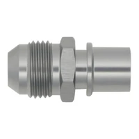 8AN Male Flare to Toyota Module Quick Connect Anodized