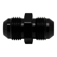 8AN to 8AN Coupler Anodized Matte Black