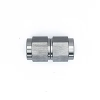 Titanium Straight 6AN to 6AN Female Flare Swivel Coupler