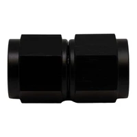 8AN to 8AN Coupler Anodized Matte Black