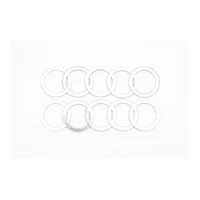 8AN Aluminum Crush Washer - 10 Pack