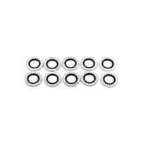 Rubber and Metal Crush Washer - 10 Pack - 6AN