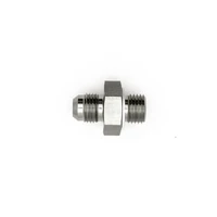 6AN Male Flare to M14 X 1.5 Male Metric Adapter w/Crush Washer