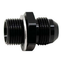 8AN to M18 X 1.5 Metric Adapter Anodized Matte Black