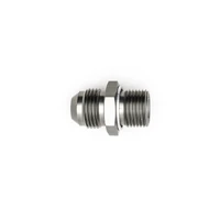 8AN Male Flare to M18 X 1.5 Male Metric Adapter w/Crush Washer