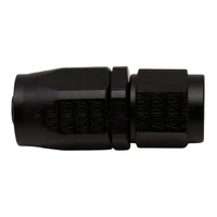 6AN Female Swivel Strait Hose End CPE Anodized Matte Black