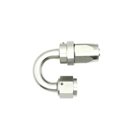 180 Deg 8AN Female Swivel CPE Hose End