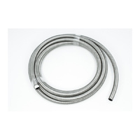 8AN Stainless Steel Double Braided CPE Hose - 20 Feet