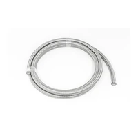 10AN Stainless Steel Double Braided PTFE Hose - 10 Feet