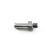 1/8" NPT Male to 3/8" Single Hose Barb Adapter