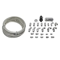 X2 Series Pump Module -8AN Feed with -6AN Return Plumbing Kit (CTS-V/ATS-V 16-19)