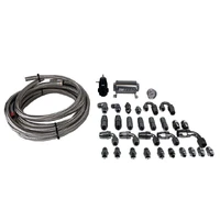 X3 Series Pump Hanger -8AN -6AN PTFE Plumbing Kit (F-150 99-04)