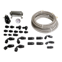 8AN PTFE Stainless Plumbing Kit (3-Series E36 92-06)
