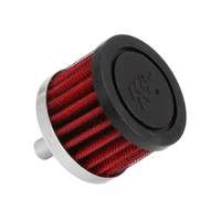 Steel Base Crank Case Vent Filter - 0.375" ID x 2" OD x 1.5" H
