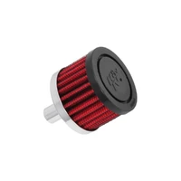 Steel Base Crank Case Vent Filter - 0.5" ID x 2" OD x 1.5" H
