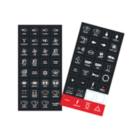 Keypad Labels - Suit MoTeC 8/15 Button Keypads