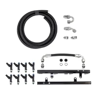 LS1/LS6 Fuel Rails w/Crossover, 420cc/min Injectors + Returnless Plumbing Kit (Camaro 98-02)