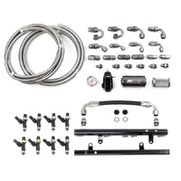 LS1/LS6 Fuel Rails w/Crossover, 1000cc/min Injectors and Full Return Plumbing Kit (Camaro 98-02)