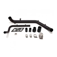 Hard Pipe Kit - Upper Intercooler (EVO X 08-14) Black