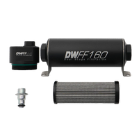 DWFFR-X 160mm Billet Fuel Filter Regulator, 10 Micron