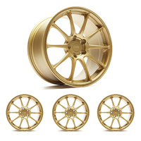 18in x 9.5in Cyber Gold Wheels - T-R10 (WRX/STi 2008+)