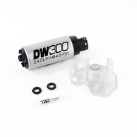 DW300C 340lph Compact Fuel Pump w/Install Kit (Evo X/Accord 13-17)