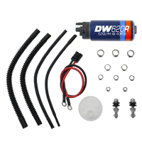 DW620R series, 620lph in-tank fuel pump w /Universal Install Kit.