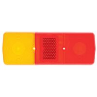 Amber / Red Lens To Suit 2397 Combination Lamp