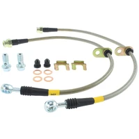 Stainless Steel Braided Brake Lines - Rear (BRZ/86 GTS)