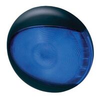 Euroled Interior Lamp Blue 9-33V Black Hsng 2.5M Lead
