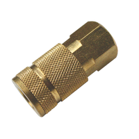 Air Fitting - 1/4" Female Thread Coupler - Ryco Type - 104 Series - Box of 2