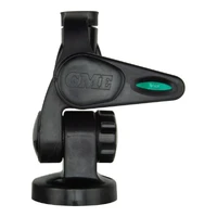 Double Swivel Round Antenna Base Suit AW36 Whips  - Black