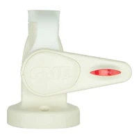 Single Swivel Round Antenna Base Suit AW36 Whips  - White