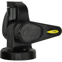 Single Swivel Round Antenna Base Suit AW36 Whips  - Black