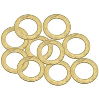 Metric Brass Washers 11mm 7/16" I.D 16mm O.D - Suit -4AN 7/16" Sold as a 10 Pack
