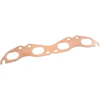Copper Embossed Exhaust Gasket - 2.050" x 1.58" Port Size (SR20)