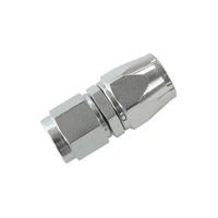 Straight Hose End -6AN to -6AN - Zinc-Coated Steel