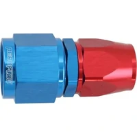 Teflon Style One Piece Straight Stepped Hose End -10AN to -8 Hose Suits 200 & 250 Series Hose