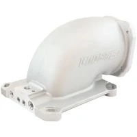 Cast EFI Throttle Body Elbow - Suit 4150 / 4500 Flanges & GM LS 4 Bolt Throttle Body