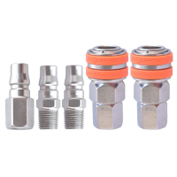 Air Fitting Kit - Nitto Style - Hi Flow Series - 5pc