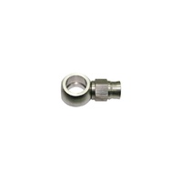 Stainless Steel -3AN Straight Banjo Hose End Eye 7/16"