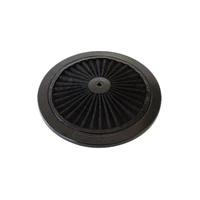 9" Full Flow Air Filter Top Plate - Black