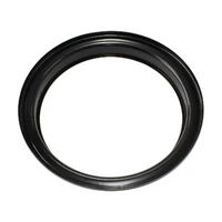 9" Air Filter Base Only 7-5/16" - Flat Base - Black