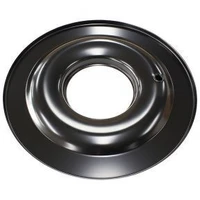 14" Air Filter Base Only Flat Base - Black