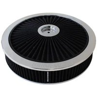 14" x 3" Full Flow Assembly 7-5/16" Flat Base - Black