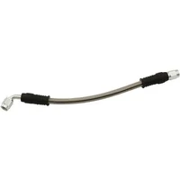 Premade S/S Teflon Brake Lines - 90° Female -3AN to Straight Female -3AN