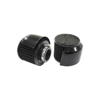 1 3/8" Breath Filter w/Shield 3" O.D, 2 1/2" High - Black Top